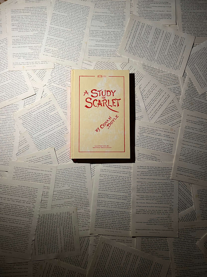 Frankenstein and A Study in Scarlet Signed with A5 print