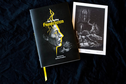 Frankenstein and A Study in Scarlet Signed with A5 print