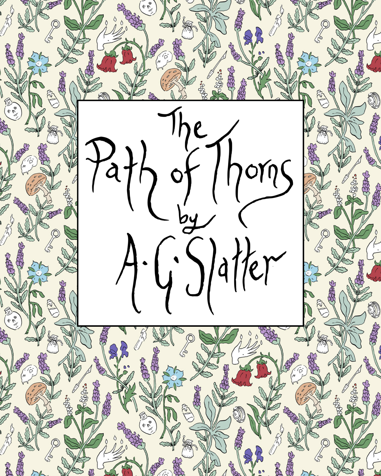 The Path of Thorns by A.G. Slatter endpapers 